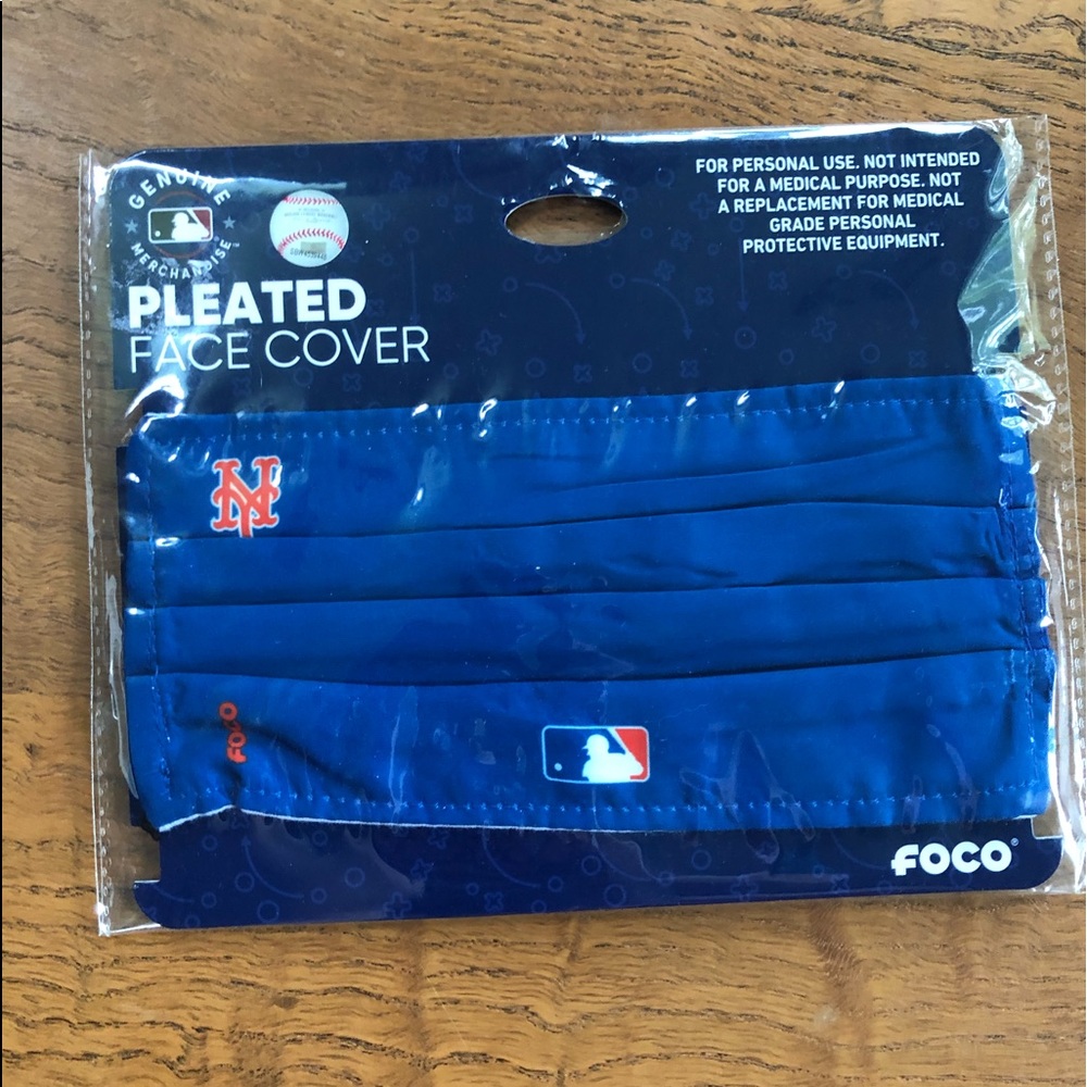 5/$20 NY Mets face mask